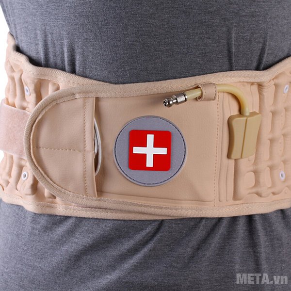 Đai hơi kéo giãn cột sống Lumbar Traction Belt CR-801 điều trị bệnh thoát vị đĩa đệm