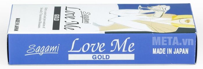 ãng Bao cao su Sagami Love Me Gold hàng cao cấp