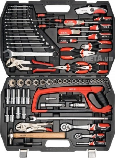Bộ kìm tuýp cờ lê tay vặn tổng hợp Yato YT-3892 (79 món)