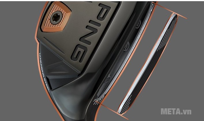 Gậy golf Hybrid nam Ping G-400 trọng tâm thấp 