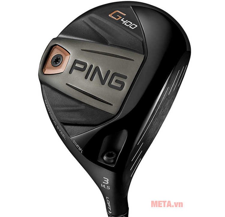  Thiết kế của gậy golf Driver nam PING G-400 SFT ALTA CB55 giúp tăng bề mặt tiếp xúc với bóng