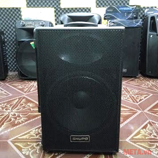 Loa di động Shupo BT47 có kết nối với loa ngoài 