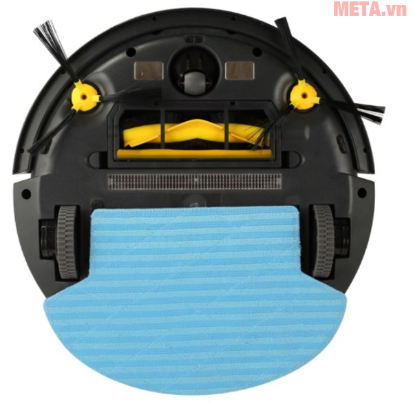 Robot hút bụi lau nhà Rinos RNB6009 đi kèm miếng tank nước lau ướt 300ml