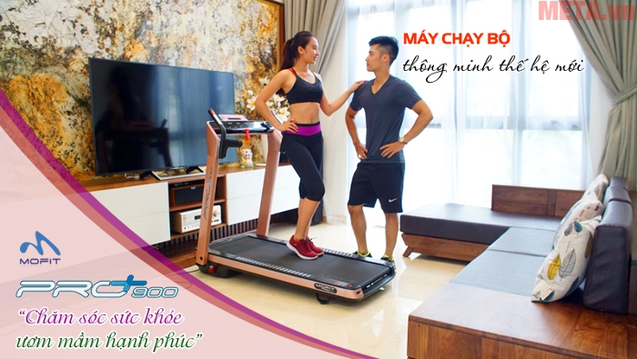 Máy chạy bộ điện cao cấp Mofit PRO900 phù hợp với cả nam và nữ