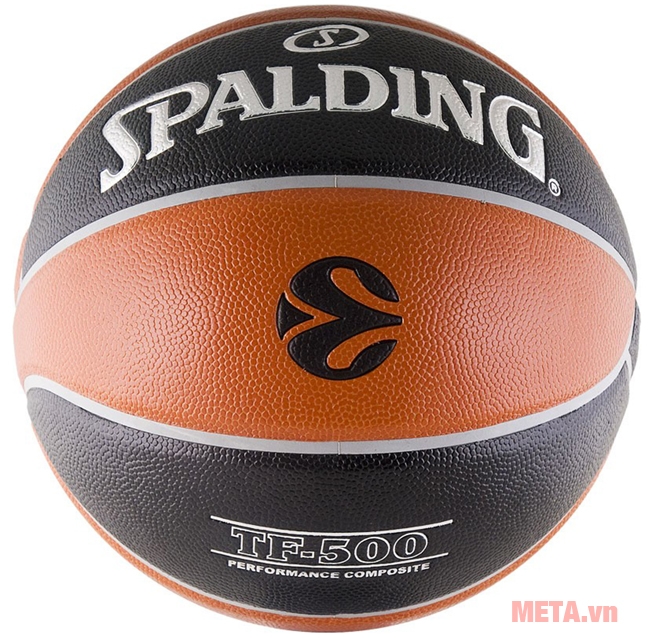 Bóng rổ Spalding TF-500 Euro (74-539z) có độ bền cao, khả năng chịu lực tốt
