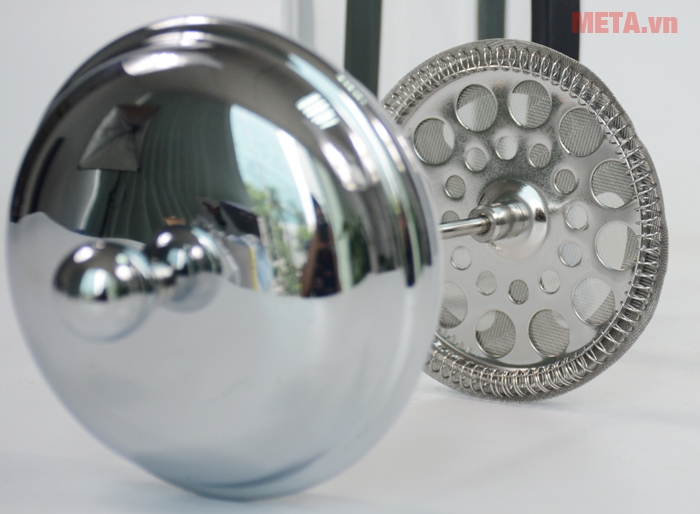 Nắp đậy gắn liền với lưới nén