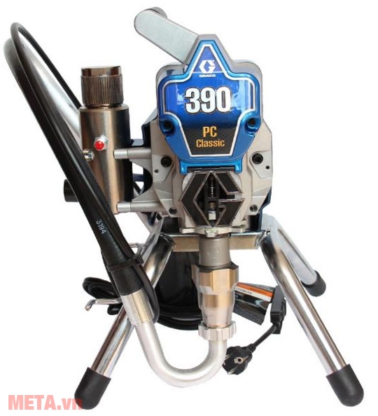 Máy phun sơn Graco 390PC có tốc độ phun sơn nhanh Máy phun sơn Graco 390PC có tốc độ phun sơn nhanh