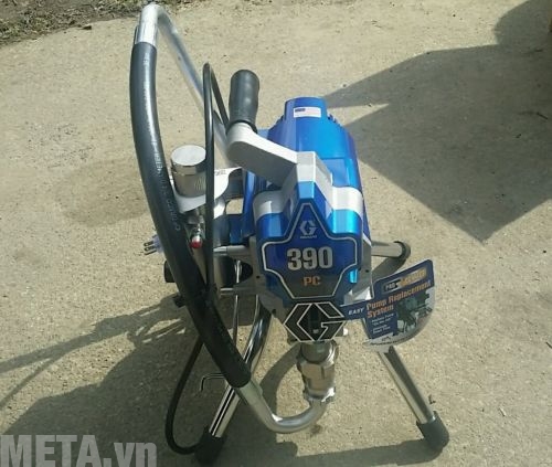Máy phun sơn Graco 390PC nhỏ gọn dễ di chuyển Máy phun sơn Graco 390PC nhỏ gọn dễ di chuyển