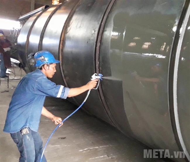 Máy phun sơn Graco 390PC sử dụng công nghệ bơm pittong áp lực cao giúp phun sơn cực nhanh Máy phun sơn Graco 390PC sử dụng công nghệ bơm pittong áp lực cao giúp phun sơn cực nhanh