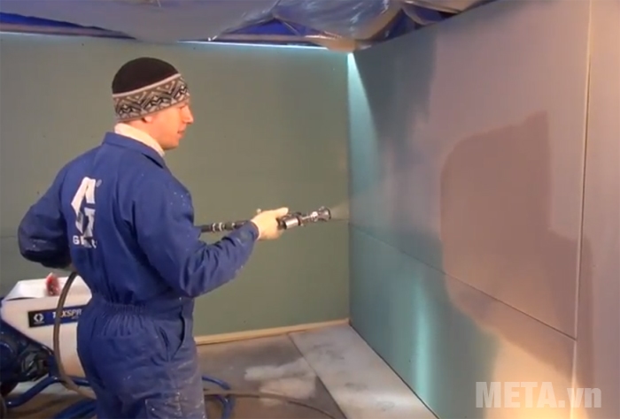 Máy phun sơn Graco APX6200 dùng cho công trình xây dựng