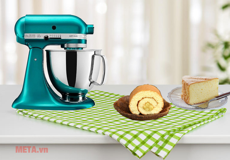 Máy trộn Artisan KitchenAid 5KSM150PSESA hỗ trợ bạn trong công việc làm bánh