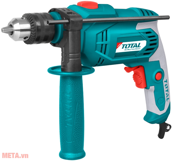 Máy khoan búa Total TG106136 có vỏ máy bằng nhựa cao cấp