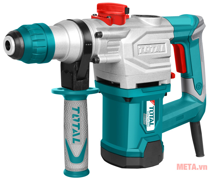 Máy khoan búa xoay Total TH110286 có thiết kế cầm tay tiện dụng 