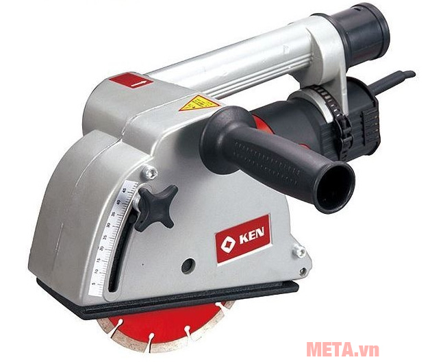 Máy cắt tường cầm tay Ken 4545B có thước đo tiện dụng