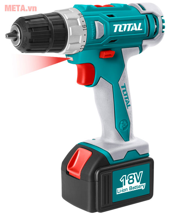 Máy khoan vặn vít dùng Pin Total TDLI228180 Máy khoan vặn vít dùng Pin Total TDLI228180