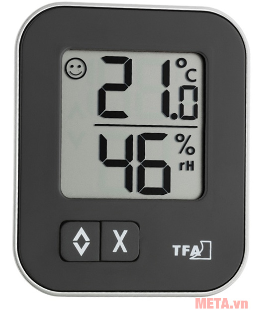Nhiệt ẩm kế điện tử TFA01 MOXX cho kết quả đo chính xác Nhiệt ẩm kế điện tử TFA01 MOXX cho kết quả đo chính xác