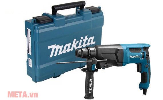  Máy khoan động lực Makita HR2600 thiết kế hộp đựng xách tay