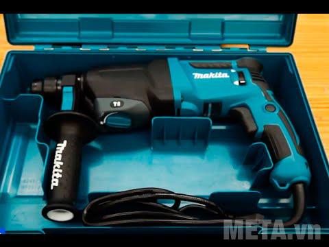 Máy khoan động lực Makita HR2600 khi mở hộp