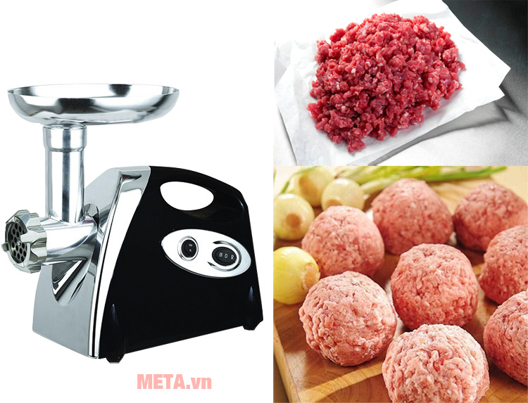 Máy xay thịt đa năng Kuchenzimmer 3000327 vận hành với công suất 500W