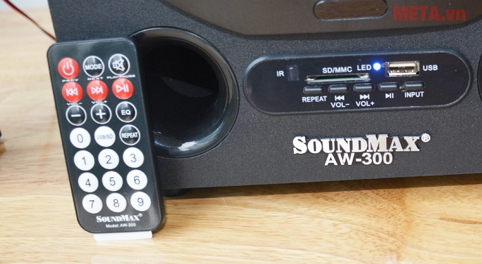 Loa máy tính Soundmax AW 300 có điều khiển từ xa