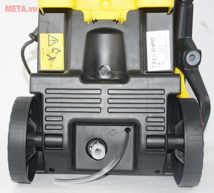 Phia sau máy rửa xe Lavor Rise Up 120 Phia sau máy rửa xe Lavor Rise Up 120