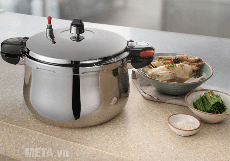 Nồi áp suất PoongNyun giúp bạn chế biến nhiều món ăn