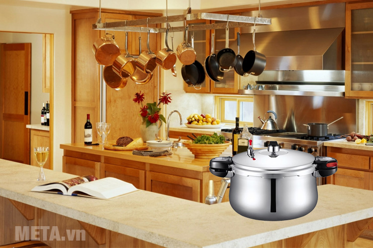 Nồi áp suất PoongNyun có tay cầm cách nhiệt an toàn