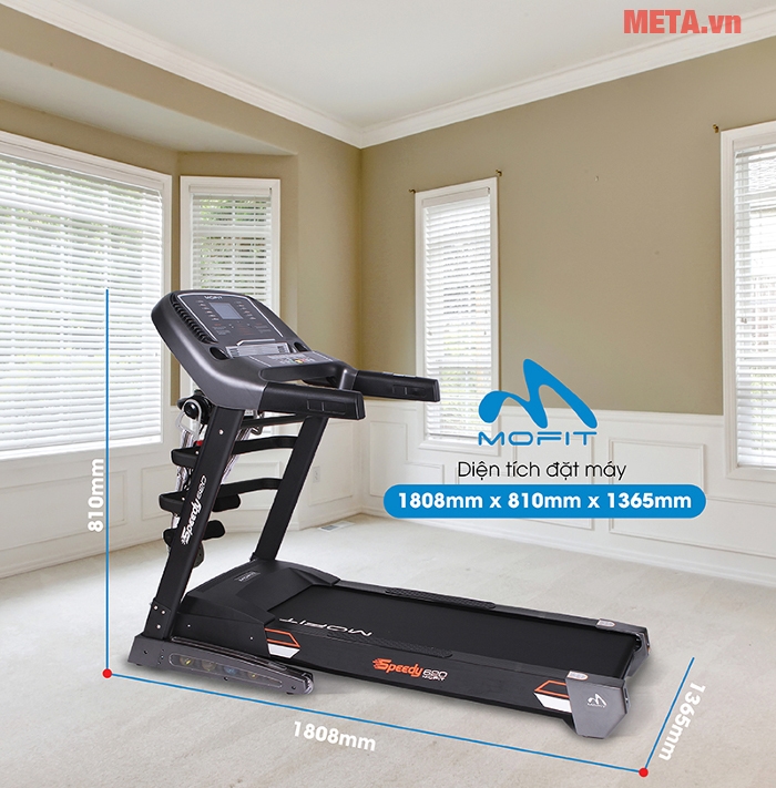Máy chạy bộ điện cao cấp Mofit SP620 phù hợp để luyện tập tại nhà Máy chạy bộ điện cao cấp Mofit SP620 phù hợp để luyện tập tại nhà
