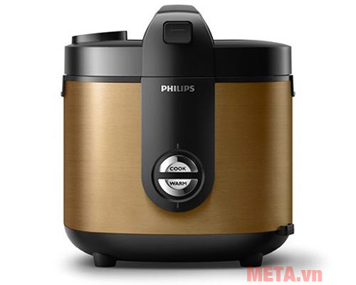 Nồi cơm điện Philips HD3132 có thiết kế sang trọng 