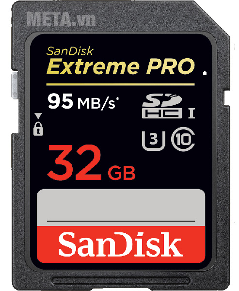 Thẻ nhớ máy ảnh 32GB SanDisk Extreme Pro SDHC được các nhiếp ảnh gia chuyên nghiệp ưa chuộng