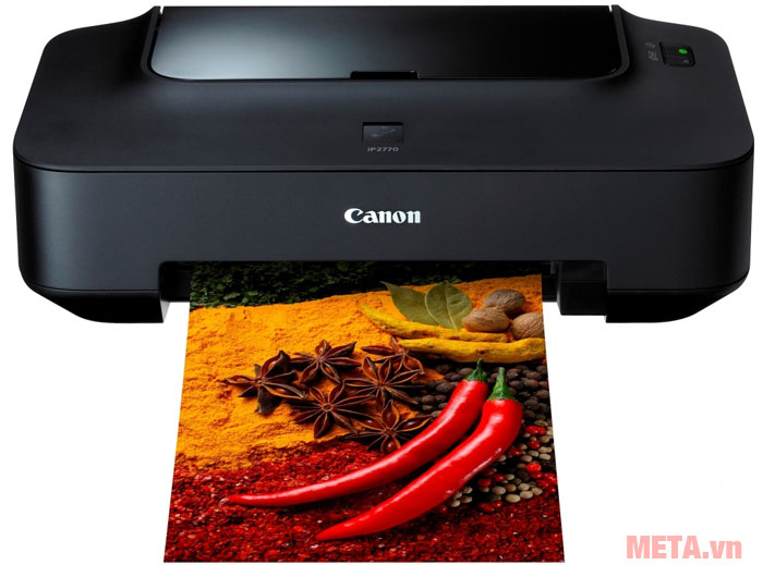 Máy in phun màu Canon PIXMA iP2770 có độ phân giải cao sẽ cho ra những bức ảnh tuyệt đẹp 