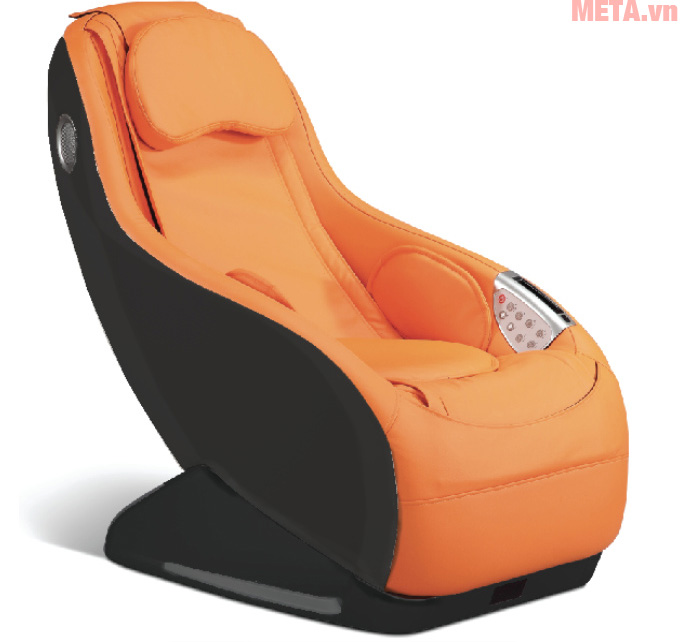 Ghế massage mini thông minh Maxcare Max682S màu cam