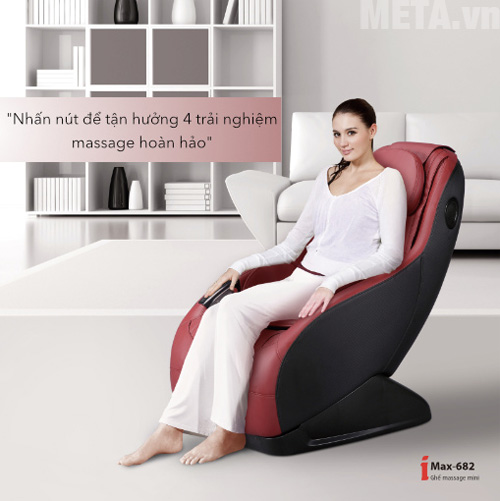 Maxcare Max682S có 3 chế độ massage tự động và một chế độ massage nhanh