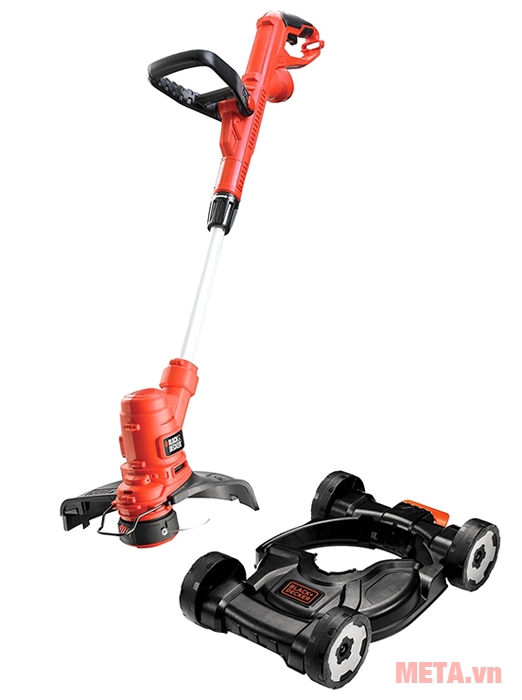 Máy cắt cỏ cầm tay kèm bánh xe đẩy Black&Decker GL4525CM-B 450W