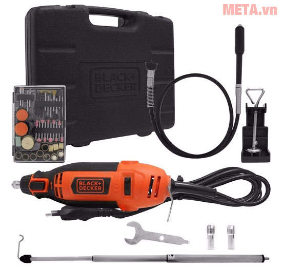 Máy chạm khắc đa năng Black&Decker RT18KA