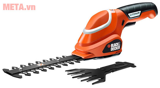 Máy tỉa lá cầm tay dùng pin Black&Decker GSL700KIT thiết kế tiện lợi 