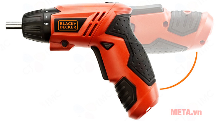 Máy vặn vít dùng pin Black & Decker KC4815KA15 có công tắc xoay chiều tiện dụng