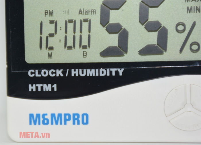  Đồng hồ đo ẩm M&MPro HTM1 nhỏ gọn dễ lắp đặt treo tường