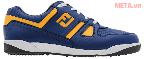  Giày golf nam FootJoy Greenjoy Spikeless 45171 thiết kế logo FJ trên thân giày