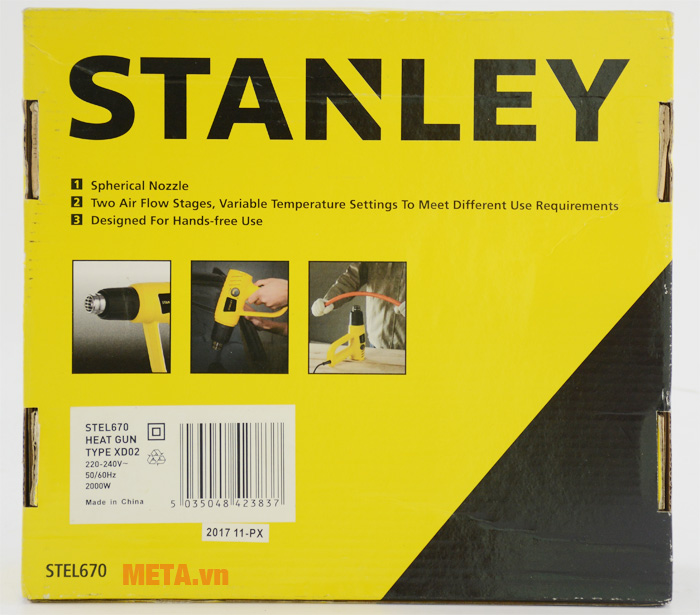 Hộp đựng giấy của máy thổi nóng Stanley Stel 670 