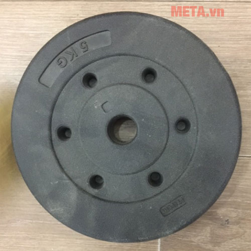 Tạ miếng nhựa đen 2,5kg