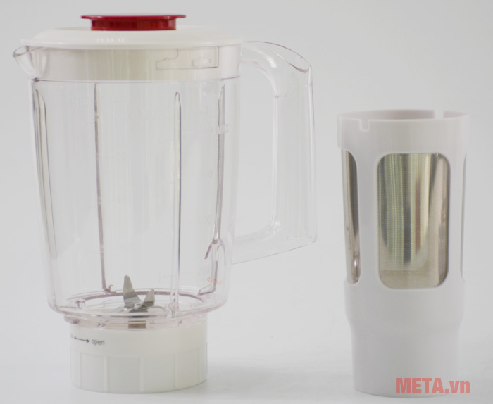 Máy ép trái cây đa năng 4 trong 1 Supor ZQ40VN-250 tháo rời được lưới lọc