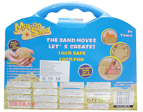 Cát tạo hình Motion Sand MS35 hàng cao cấp