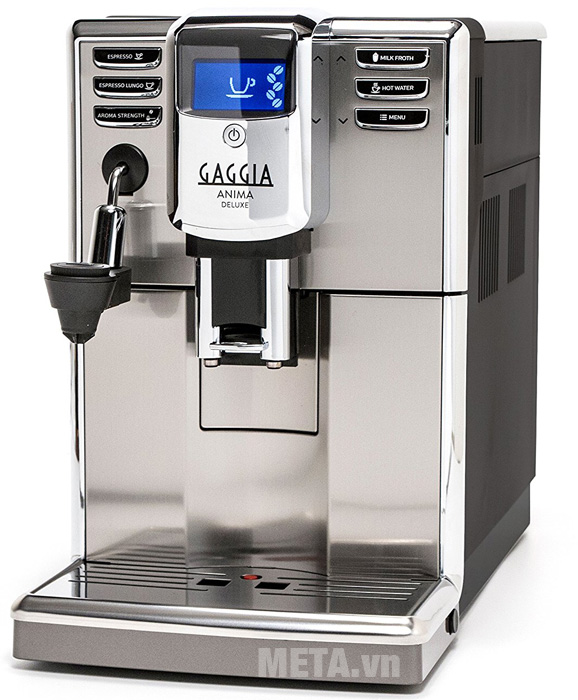 Máy pha cà phê tự động Gaggia Anima Deluxe có kiểu dáng sang trọng và hiện đại