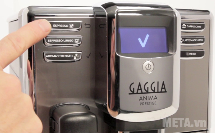 Máy pha cà phê tự động Gaggia Anima Prestige có nút bấm điện tử