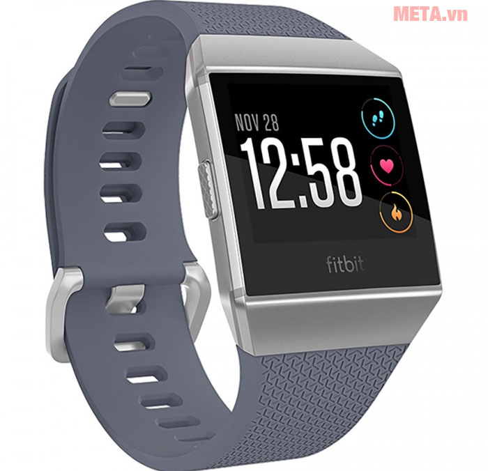 Đồng hồ đeo tay thông minh Fitbit Ionic màu xám Đồng hồ đeo tay thông minh Fitbit Ionic màu xám