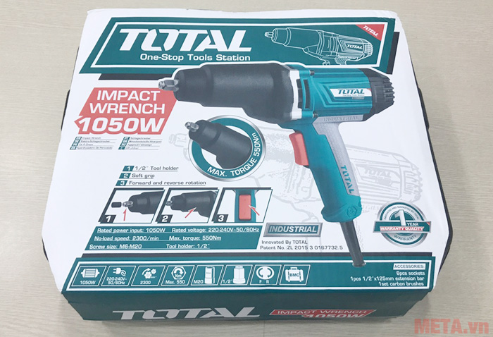 Máy vặn bu lông Total