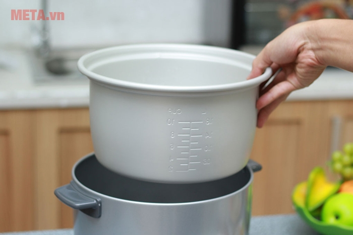 Nồi cơm điện nắp rời