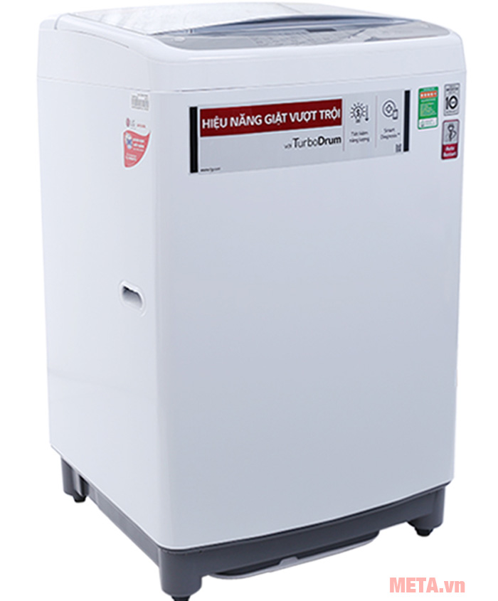 Máy giặt Smart Inverter LG T2350VSAW có khối lượng giặt 10,5 kg