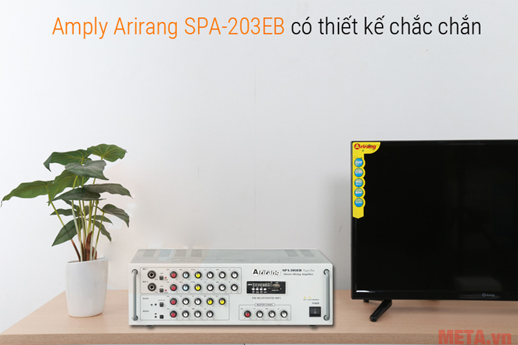 Amply Arirang SPA 203 EB tạo nên không gian nghe nhạc đẳng cấp